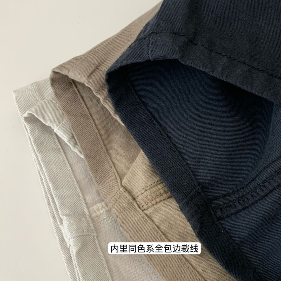 2025 Spring Lyocell Cotton Tencel Cropped Pants for Women Commuter Korean Style - Image 5