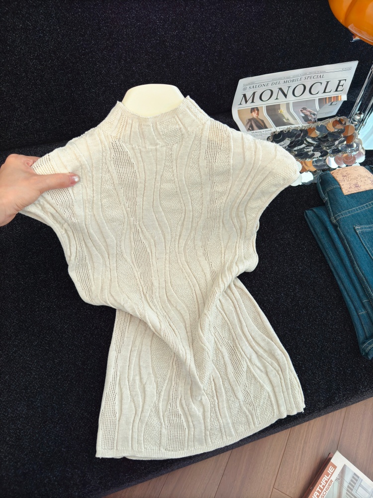 Retro Knit Tank Top for Women Cotton Sleeveless Pullover Fall 2026 - Image 4